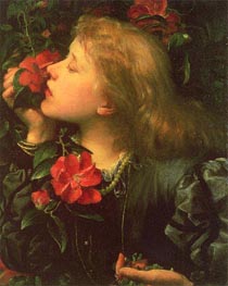 Dame Alice Ellen Terry (Choosing), c.1864 by Frederick Watts | Painting Reproduction