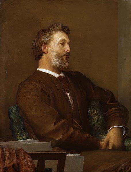 Frederic Leighton, Baron Leighton, 1881 by Frederick Watts | Painting Reproduction