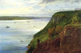 The Palisaides, c.1884 von George Inness | Gemälde-Reproduktion