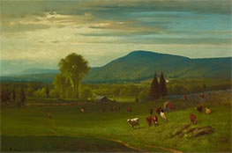 Summer in the Catskills, 1867 by George Inness | Painting Reproduction