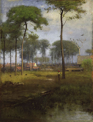 Early Morning, Tarpon Springs, 1892 | George Inness | Gemälde Reproduktion