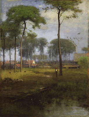 Early Morning, Tarpon Springs, 1892 by George Inness | Painting Reproduction
