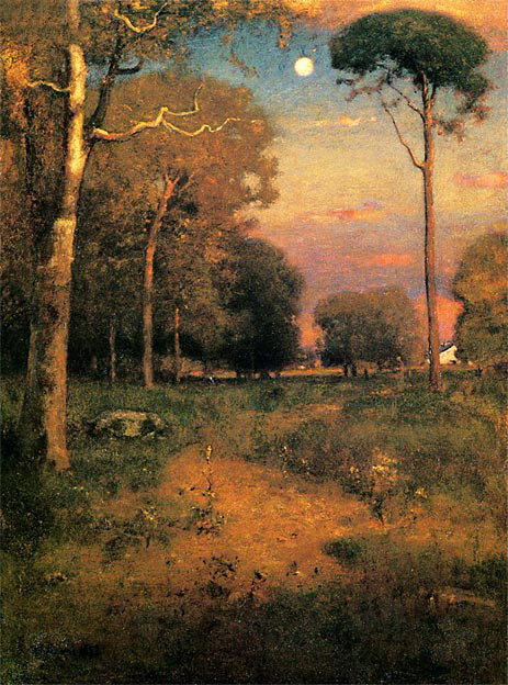 Early Moonrise, Florida (Early Morning, Florida), 1893 by George Inness | Painting Reproduction