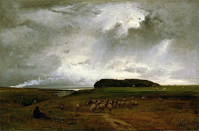 The Storm, 1876 | George Inness