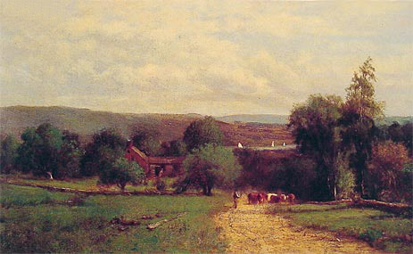Spring, 1860 | George Inness | Gemälde Reproduktion