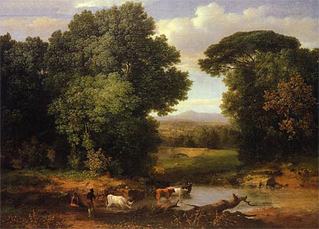 A Bit of Roman Aqueduct, c.1852 | George Inness | Painting Reproduction