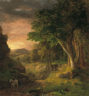 In the Berkshires, c.1848/50 | George Inness | Painting Reproduction