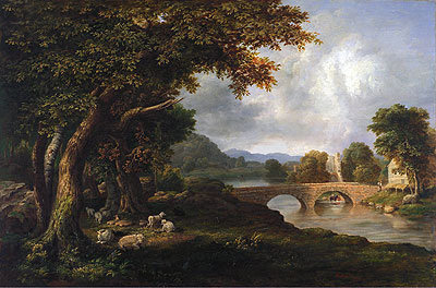 Landschaft | George Inness | Gemälde Reproduktion