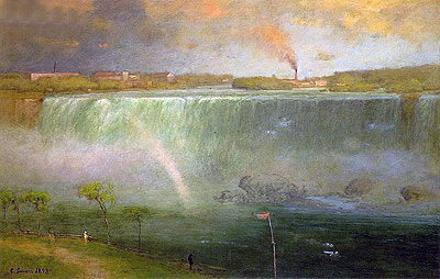 Niagara | George Inness | Gemälde Reproduktion