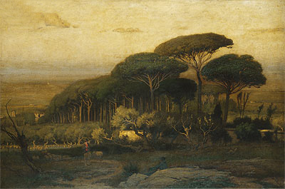 Pine Grove of the Barberini Villa, 1876 | George Inness