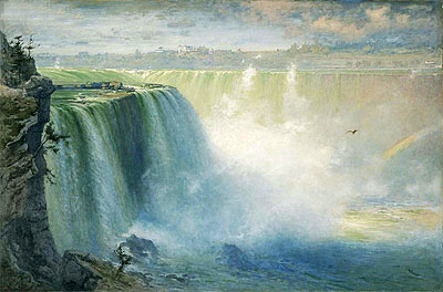Blue Niagara, 1884 | George Inness | Gemälde Reproduktion