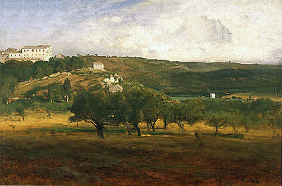 Perugia, c.1873 by George Inness | Painting Reproduction