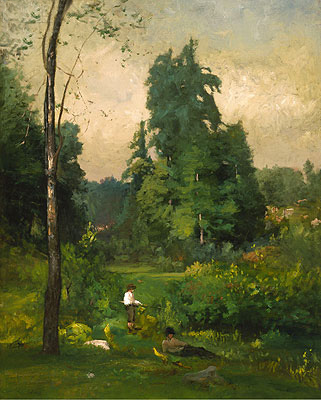 Summer, Montclair, 1877 | George Inness | Gemälde Reproduktion