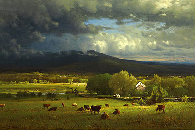 Sunset on the River, 1867 | George Inness