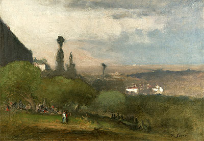 Monte Lucia, Perugia, 1873 | George Inness | Gemälde Reproduktion
