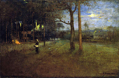 Moonlight, Tarpon Springs, 1892 | George Inness | Gemälde Reproduktion