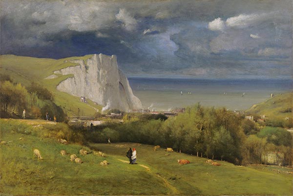 Etretat, 1875 | George Inness | Painting Reproduction