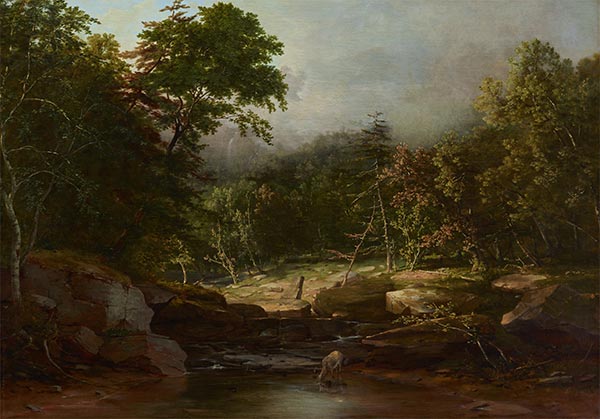 Stream in the Mountains | George Inness | Painting Reproduction