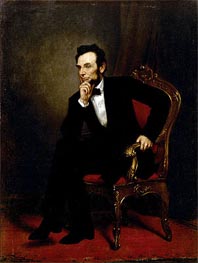 Abraham Lincoln, 1869 by George Healy | Painting Reproduction