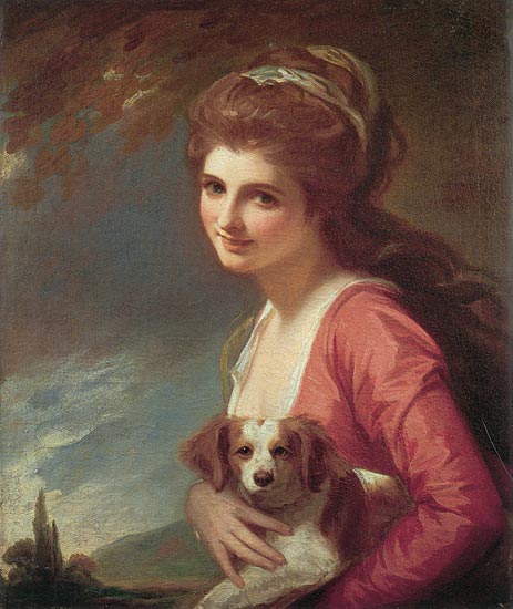 Lady Hamilton as 'Nature', 1782 by George Romney | Painting Reproduction