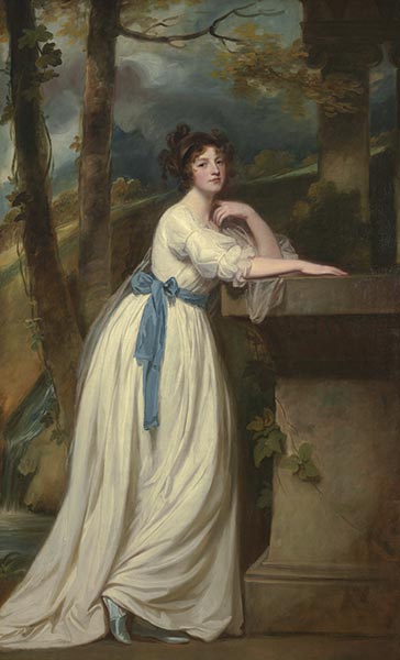 Portrait of Mrs. Andrew Reid, c.1780/88 | George Romney | Gemälde Reproduktion