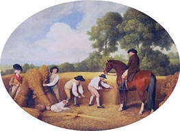 Reapers, 1795 by George Stubbs | Painting Reproduction