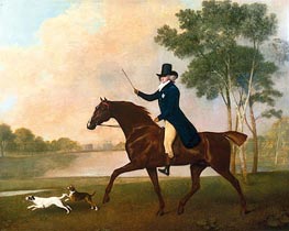 George IV when Prince of Wales, 1791 by George Stubbs | Painting Reproduction