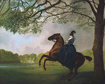 Laetitia, Lady Lade, 1793 | George Stubbs | Gemälde Reproduktion