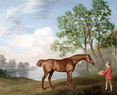 Pumpkin with a Stable-Lad, 1774 | George Stubbs | Painting Reproduction