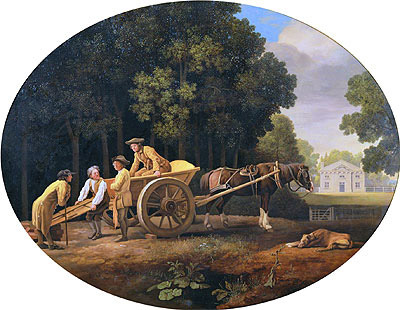Labourers, 1781 | George Stubbs | Painting Reproduction