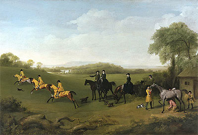 Racehorses Exercising, c.1859/60 | George Stubbs | Painting Reproduction