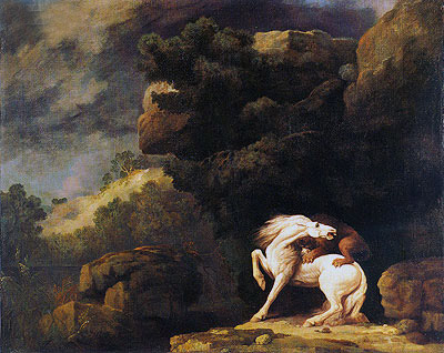 Horse and Lion, 1770 | George Stubbs