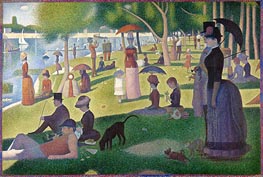 A Sunday on La Grande Jatte, c.1884/86 by Georges Seurat | Painting Reproduction