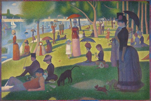 A Sunday on La Grande Jatte, c.1884/86 by Georges Seurat | Painting Reproduction