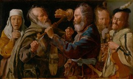 Brawl Among Musicians | Georges de La Tour | Painting Reproduction