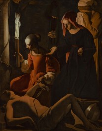 The Lamentation of Saint Sebastian | Georges de La Tour | Painting Reproduction