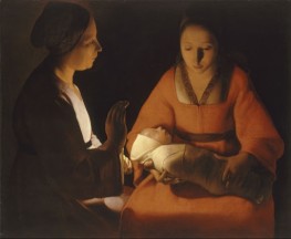The New-Born | Georges de La Tour | Painting Reproduction
