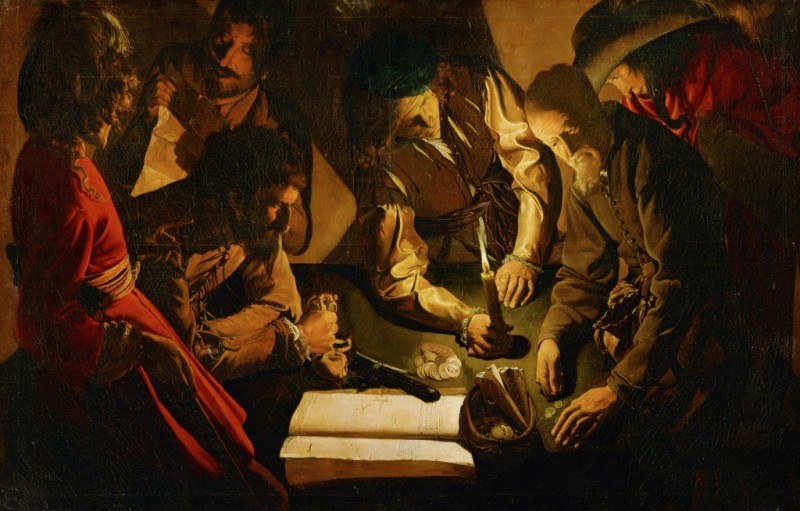 Die Geldzahlung (Steuerbegleichung), c.1630/35 | Georges de La Tour
