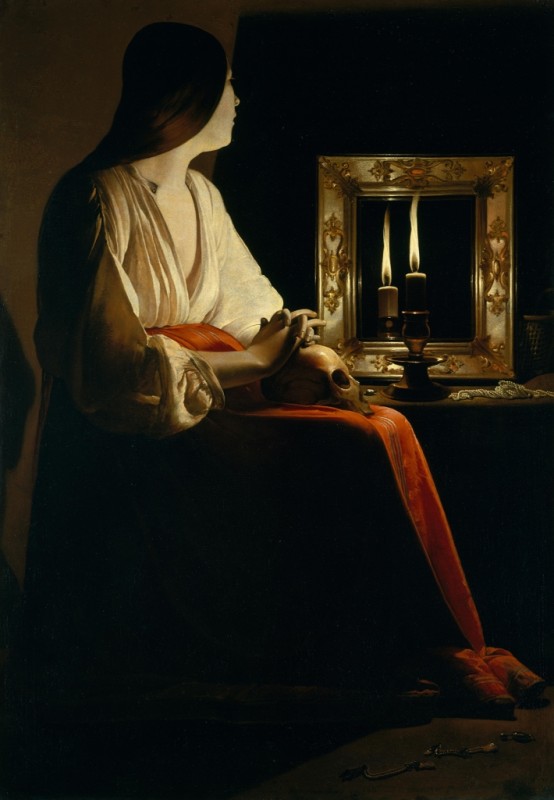 Die Büßende Magdalena, 1640 | Georges de La Tour