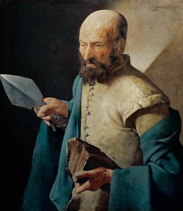 The Apostle Saint Thomas, c.1625/30 | Georges de La Tour