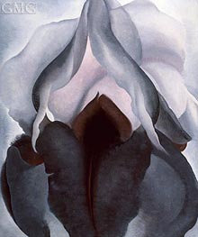Black Iris III, 1926 von O'Keeffe | Gemälde-Reproduktion