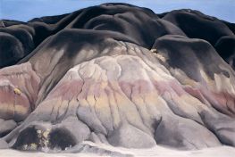 Grey Hills, 1941 by O'Keeffe | Painting Reproduction