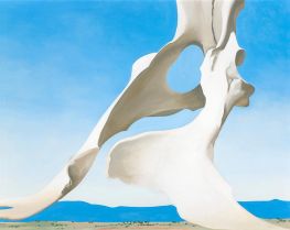 Pelvis with the Distance, 1943 by O'Keeffe | Painting Reproduction