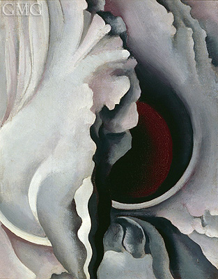 Die dunkle Iris II | O'Keeffe | Gemälde Reproduktion