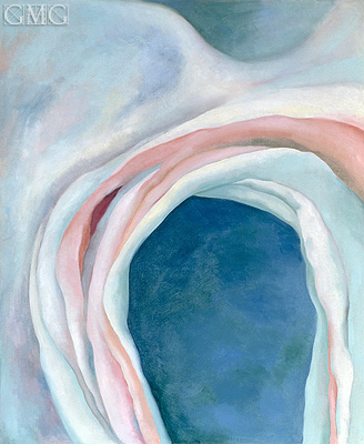 Musik (Pink und Blau I), 1918 | O'Keeffe