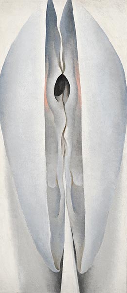 Open Clam Shell | O'Keeffe | Painting Reproduction