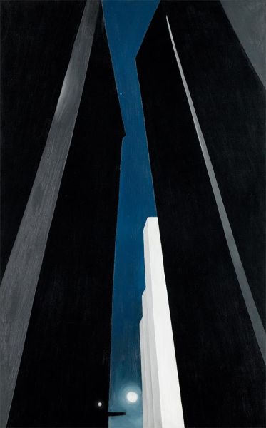 City Night, 1926 | O'Keeffe | Painting Reproduction