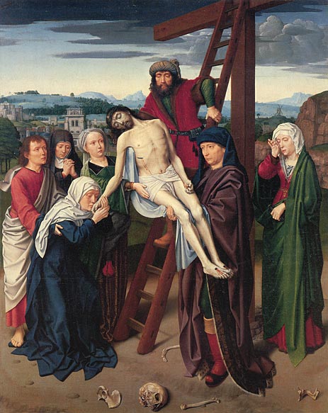 The Deposition, c.1510/15 | Gerard David | Gemälde Reproduktion