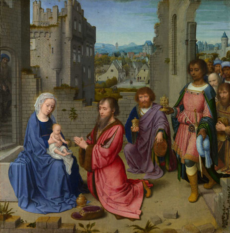 Adoration of the Kings, c.1515 | Gerard David | Gemälde Reproduktion