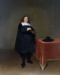 Burgomaster Jan van Duren | Gerard ter Borch | Painting Reproduction
